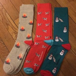 3 pack of Comical American Eagle men socks!